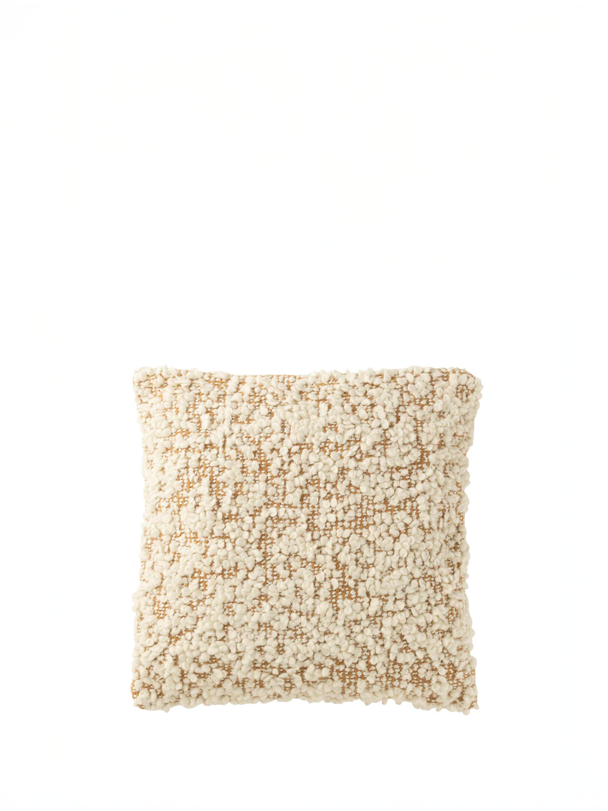 Coussin carré bouclette