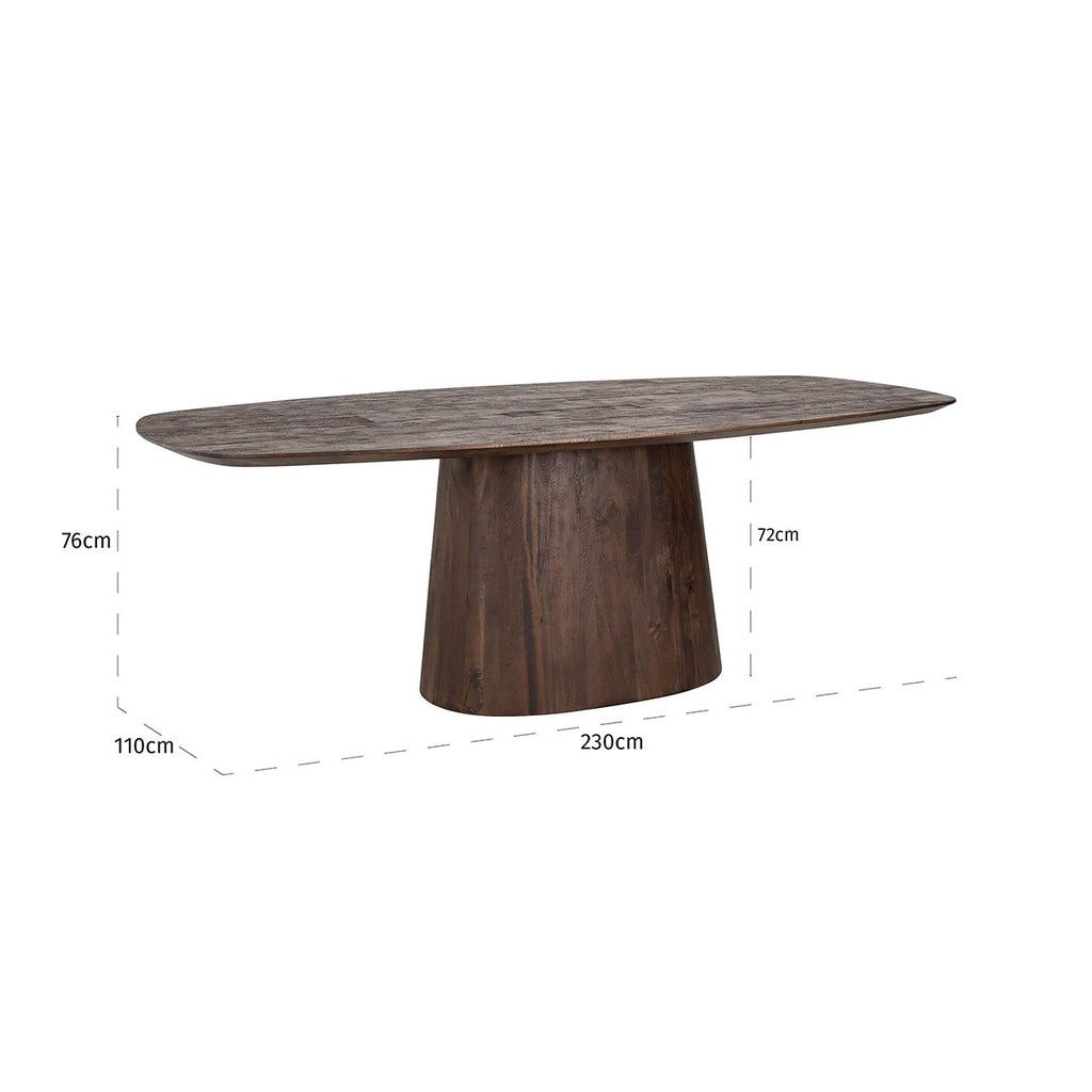 Table ovale Alix Deens