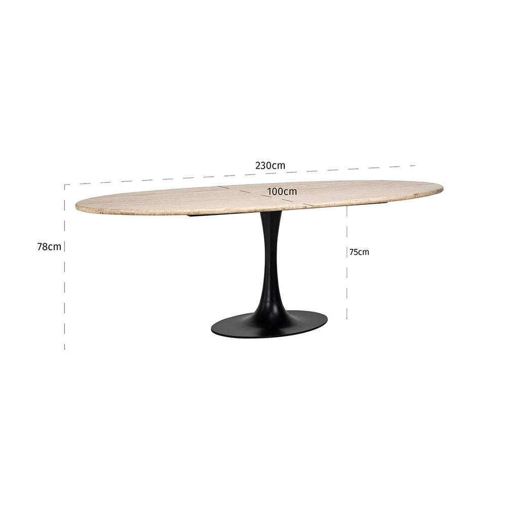 Table Hampton Ovale